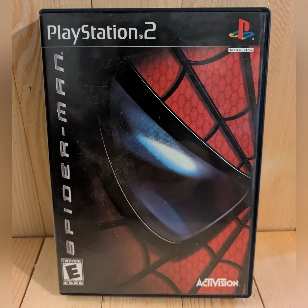 Spider-Man for PlayStation 2 - Black and Red Used